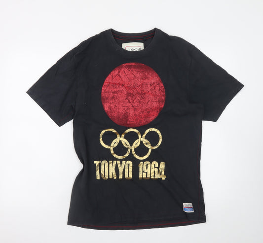 Next Men’s Black Tokyo 1964 Olympic Graphic T-Shirt Size M