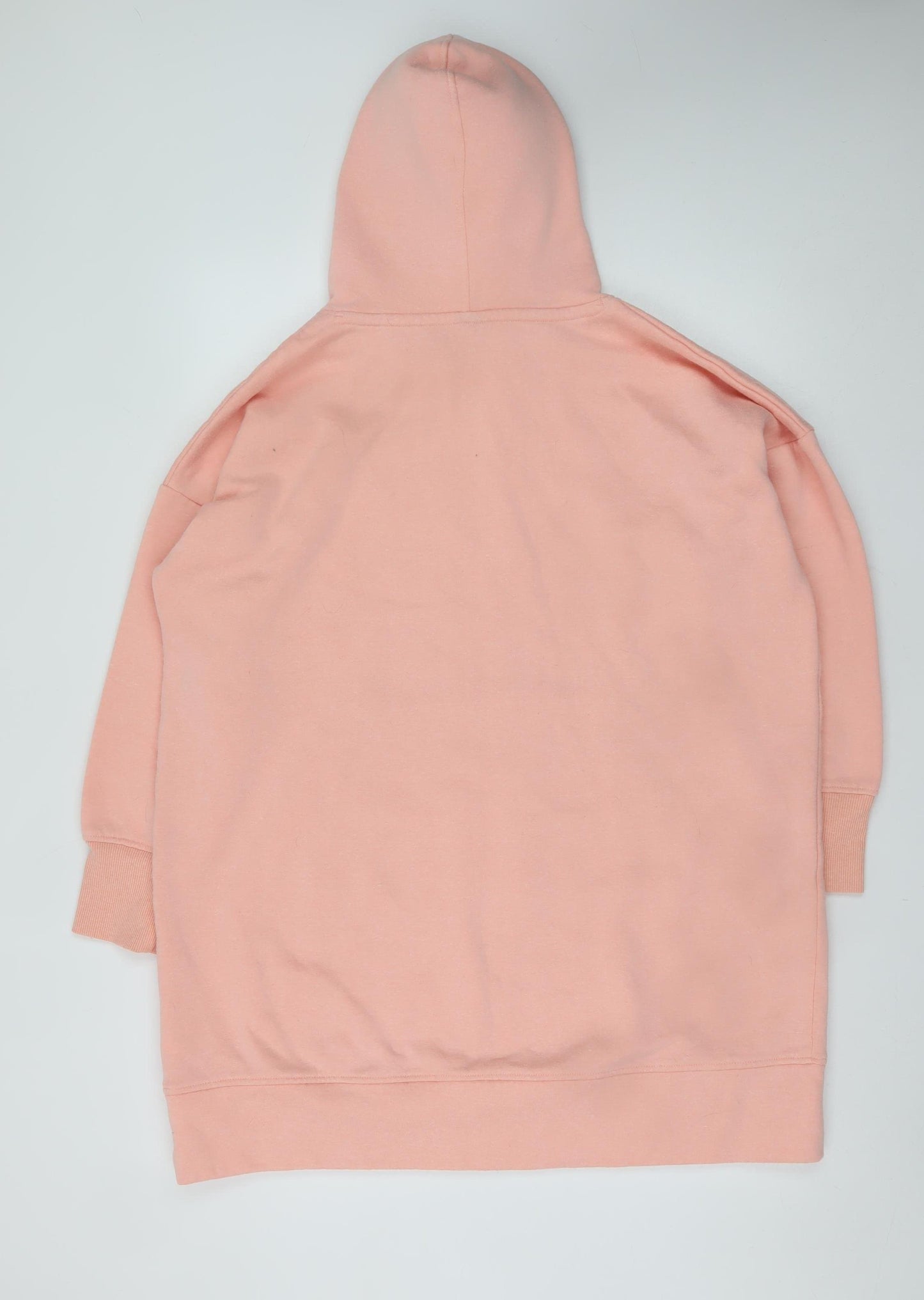 City Comfort Womens Pink Pullover Hoodie L Soft Fleece Tunic