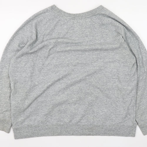 Levi's Men's Grey 3XL Graphic Logo Pullover Sweatshirt