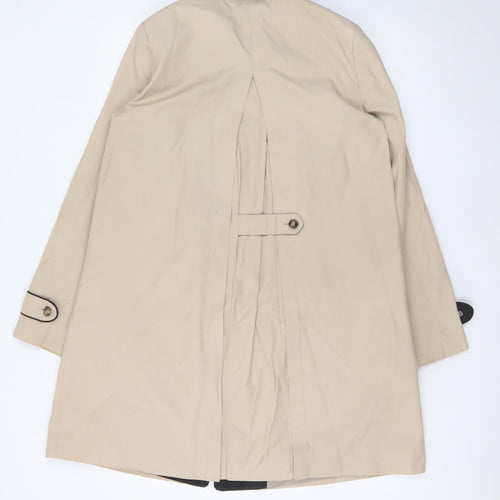 Debenhams The Collection Women’s Beige Size 10 Mid-Length Trench Coat