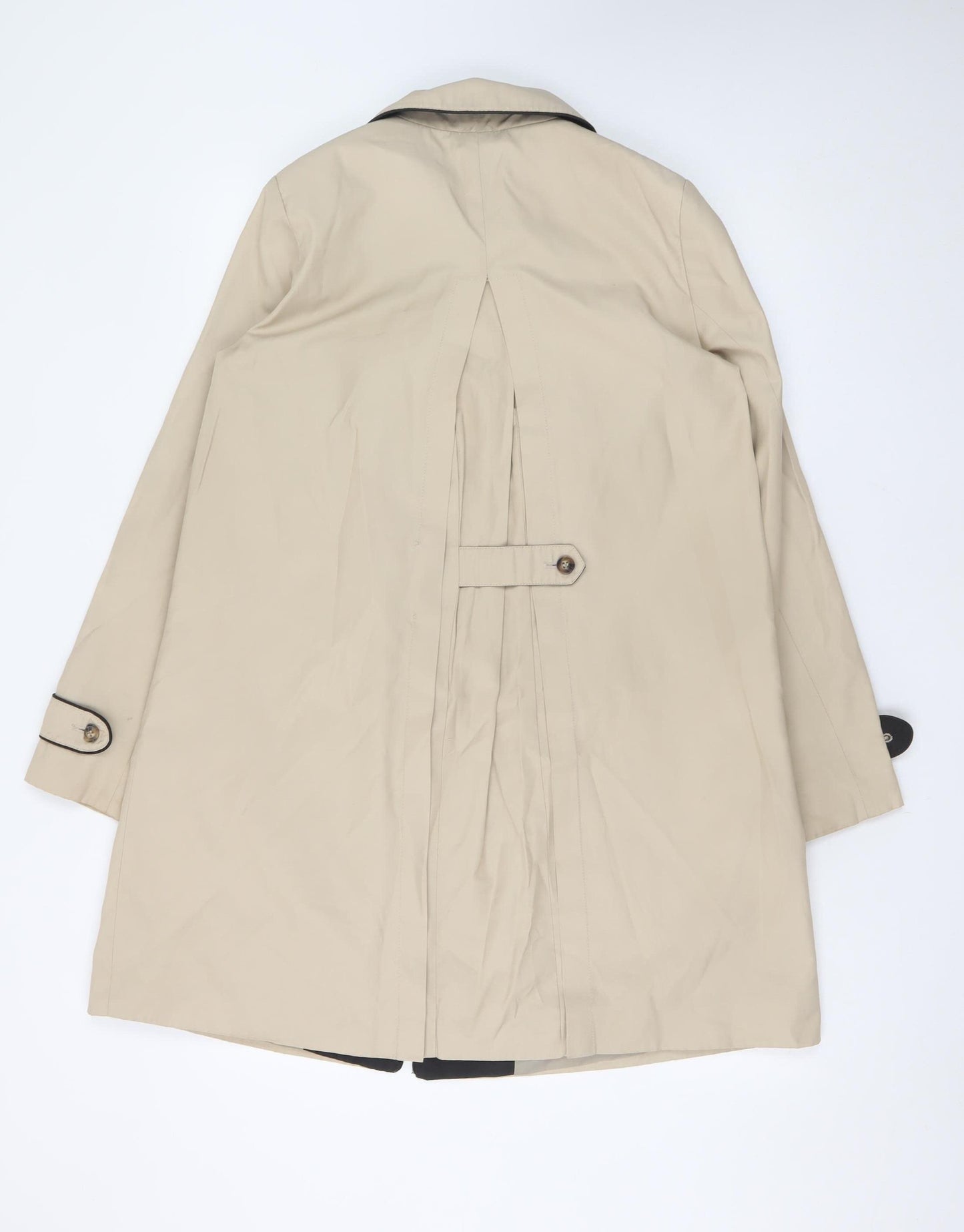 Debenhams The Collection Women’s Beige Size 10 Mid-Length Trench Coat