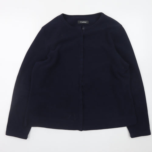 Hawkshead Women's Blue Fleece Jacket Size 18 Regular Lightweight