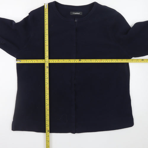 Hawkshead Women's Blue Fleece Jacket Size 18 Regular Lightweight