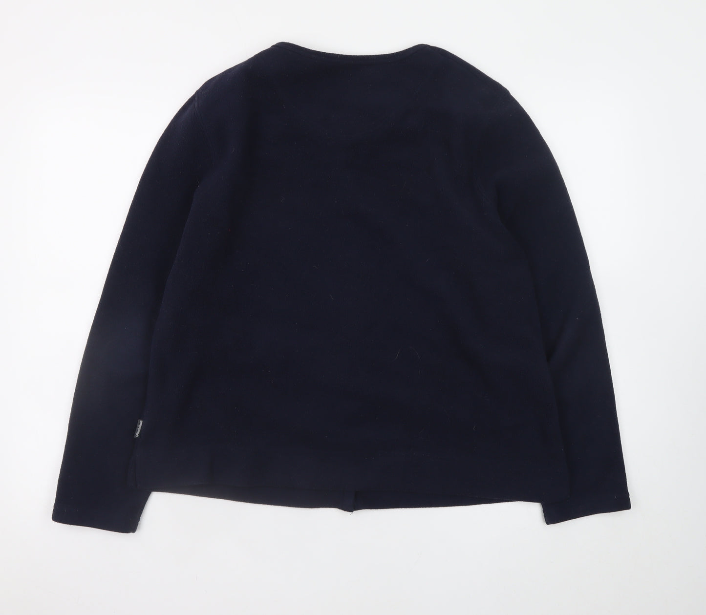 Hawkshead Women's Blue Fleece Jacket Size 18 Regular Lightweight