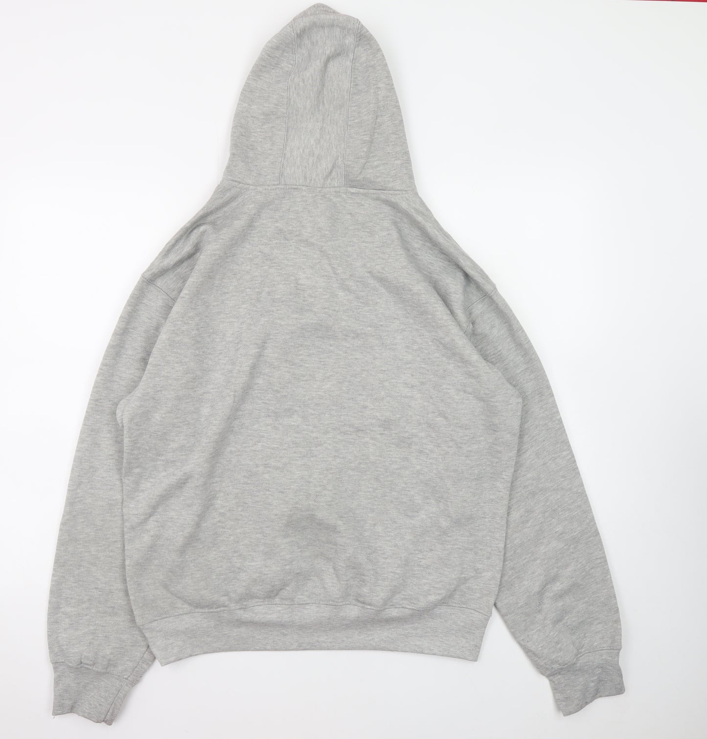 Dimco Apparel Men's Grey Pullover Hoodie M San Francisco Embroidered