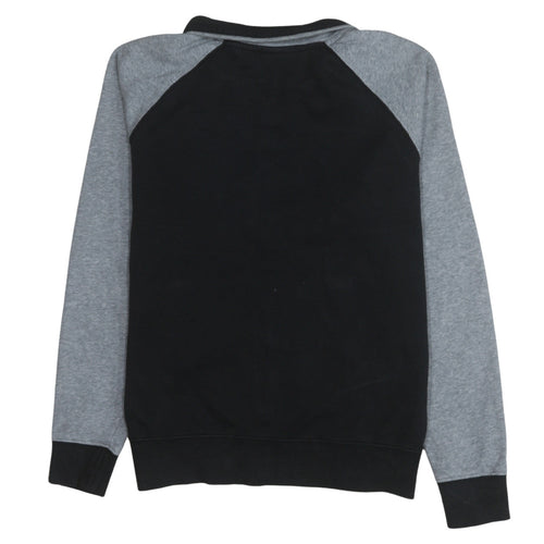 Nike Men's Black Grey White 2XL Colourblock Track Jacket