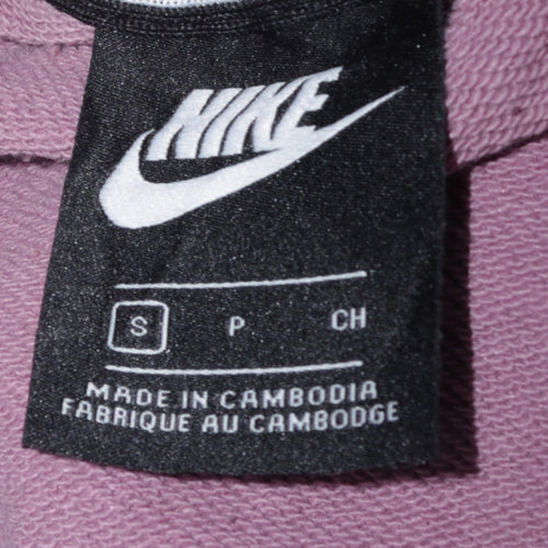 Nike Men's Purple Crew Neck Logo Sweatshirt Size S Regular Fit