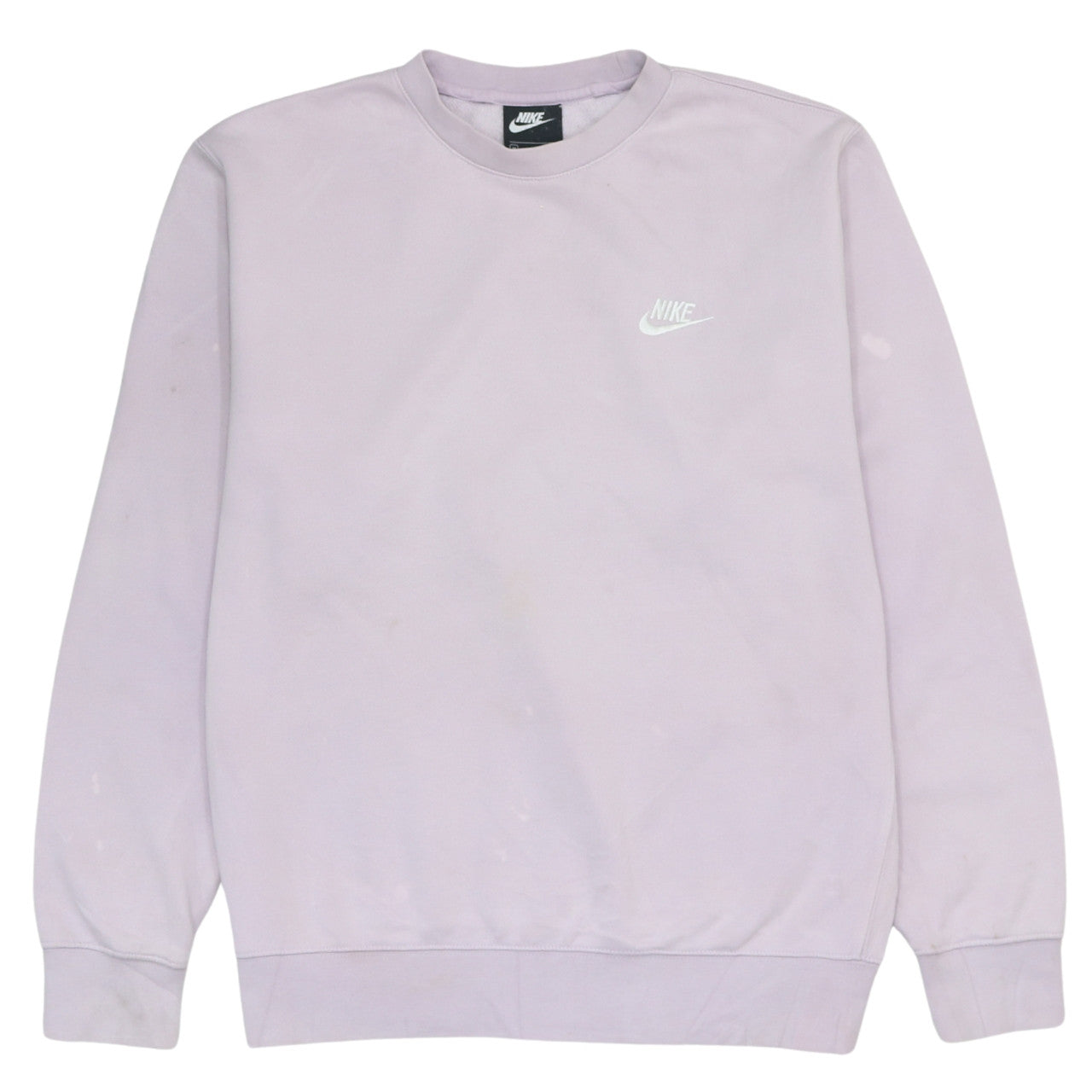 Nike Men's Purple Crew Neck Sweatshirt M Pullover Fleece