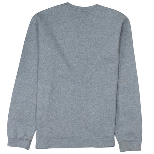Nike Men's Grey Crew Neck Pullover Sweatshirt M Regular Fit