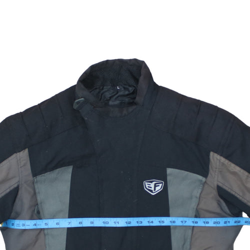 EF Motorcycle Hardwear Men's Black L Waterproof Motorcycle Jacket