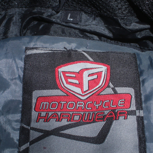 EF Motorcycle Hardwear Men's Black L Waterproof Motorcycle Jacket
