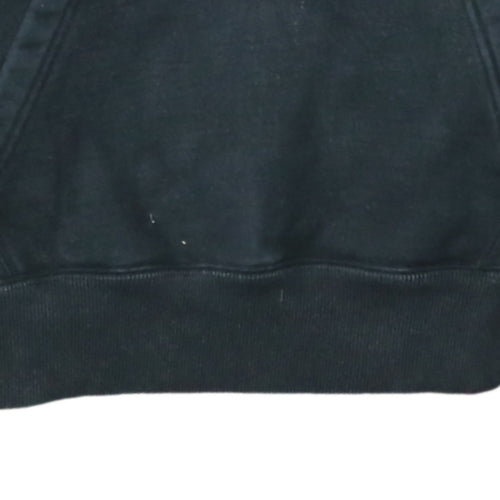 Champion Women Black Small Pullover Hoodie Sweatshirt with Logo
