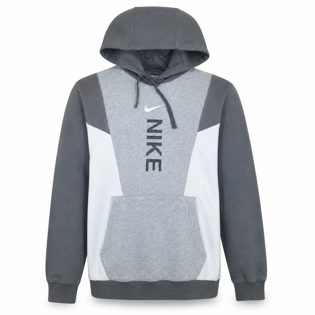 Nike Men's Grey Pullover Hoodie Size S Graphic Sports Fleece