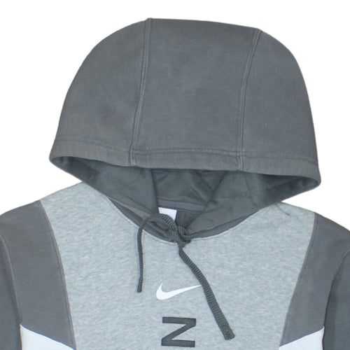 Nike Men's Grey Pullover Hoodie Size S Graphic Sports Fleece