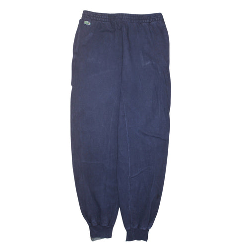 Lacoste Men's Blue Fleece Jogger Trousers XL Elastic Waist