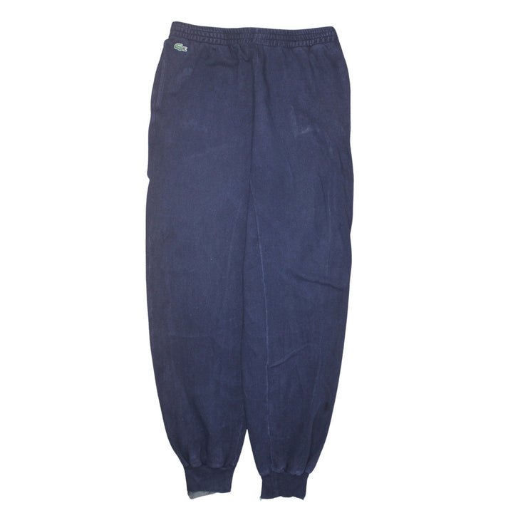 Lacoste Men's Blue Fleece Jogger Trousers XL Elastic Waist