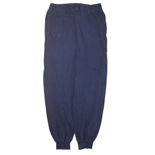 Lacoste Men's Blue Fleece Jogger Trousers XL Elastic Waist