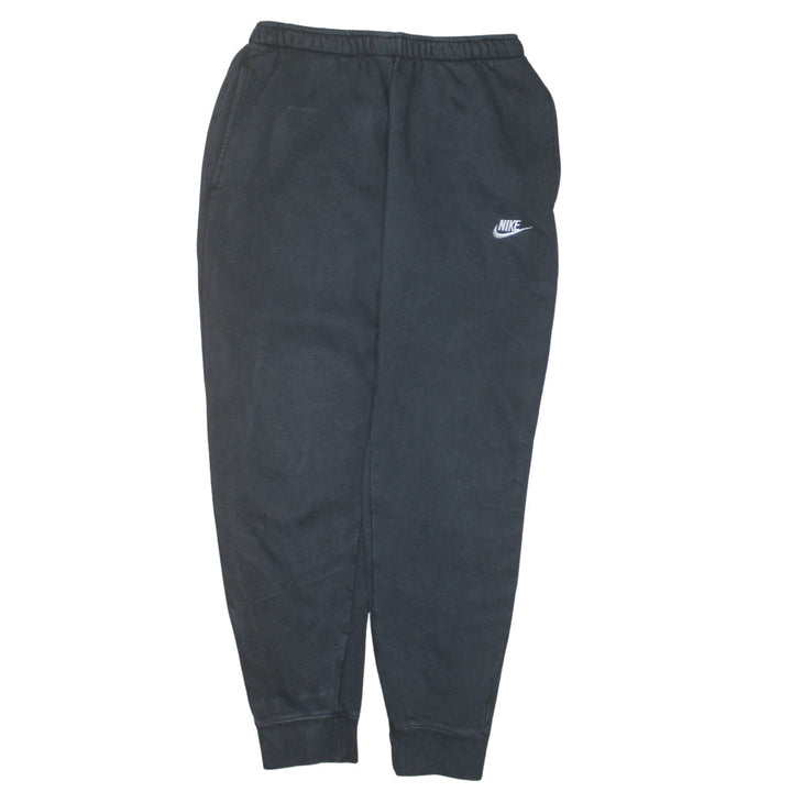Nike Men's Black Fleece Jogger Sweatpants Size M Regular Fit