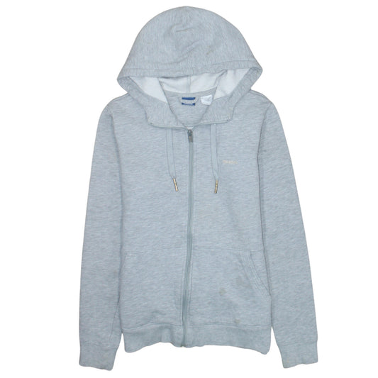 Reebok Men’s Grey Full Zip Hoodie Size M Regular Fit