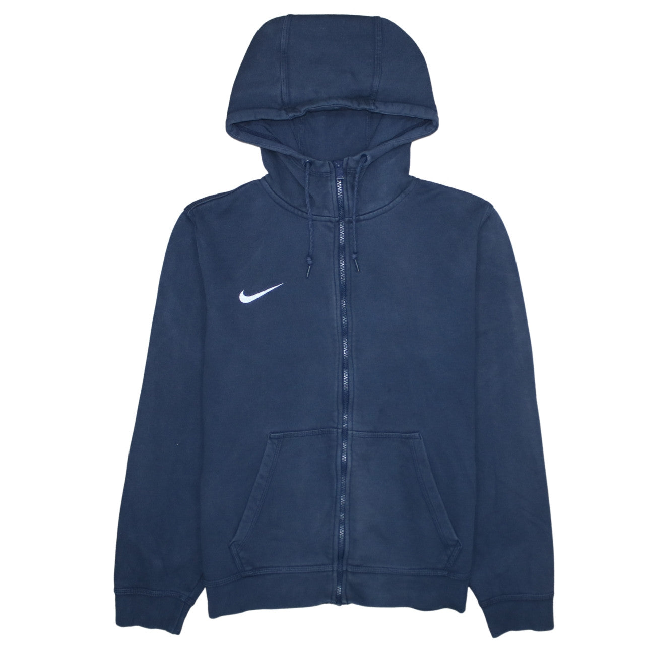 Nike Men's Blue Full Zip Hoodie Sweatshirt Size M