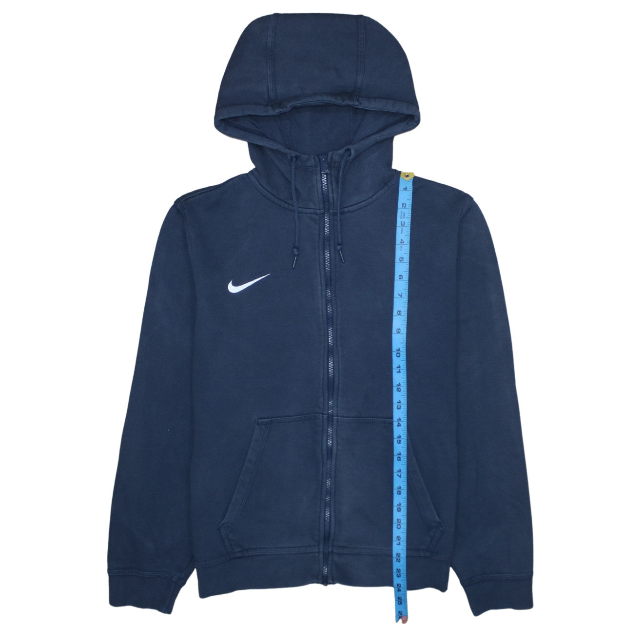 Nike Men's Blue Full Zip Hoodie Sweatshirt Size M