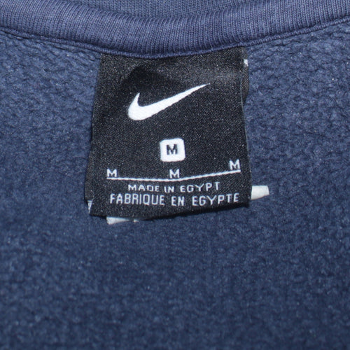 Nike Men's Blue Full Zip Hoodie Sweatshirt Size M