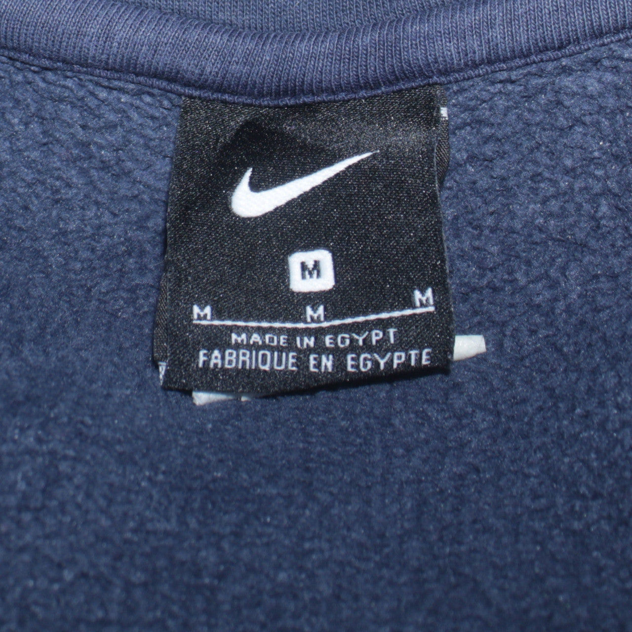 Nike Men's Blue Full Zip Hoodie Sweatshirt Size M