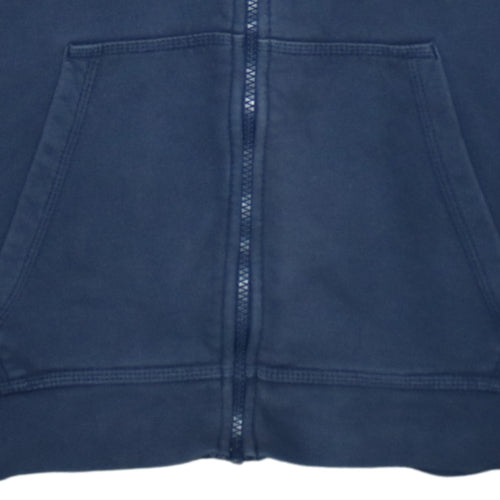 Nike Men's Blue Full Zip Hoodie Sweatshirt Size M