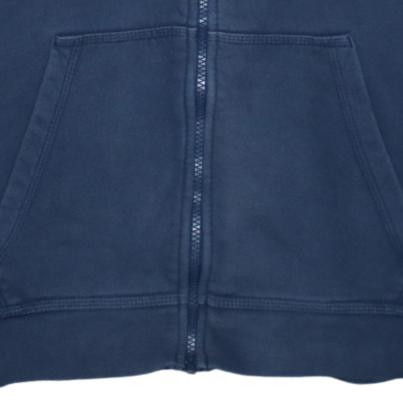 Nike Men's Blue Full Zip Hoodie Sweatshirt Size M