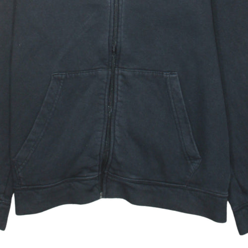Nike Boys Black Full Zip Fleece Hoodie XL 158-170cm Sports Casual