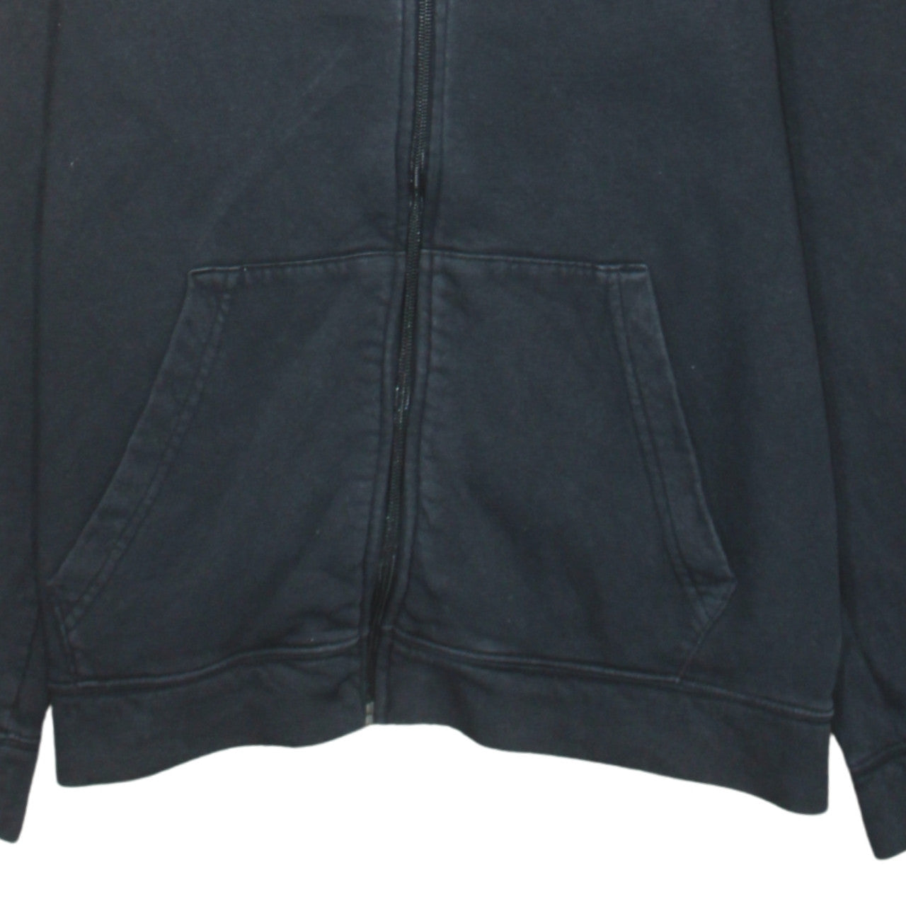 Nike Boys Black Full Zip Fleece Hoodie XL 158-170cm Sports Casual