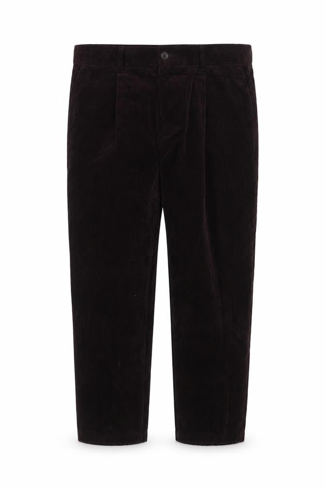 Marks and Spencer Men's Brown Corduroy Trousers 38/29 Regular Fit