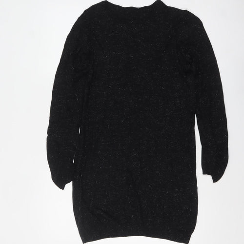 Whistles Women's Black Long Sleeve Crew Neck Pullover Jumper Size 10