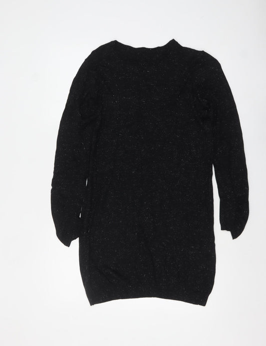 Whistles Women's Black Long Sleeve Crew Neck Pullover Jumper Size 10