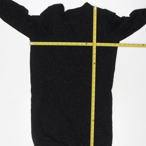 Whistles Women's Black Long Sleeve Crew Neck Pullover Jumper Size 10
