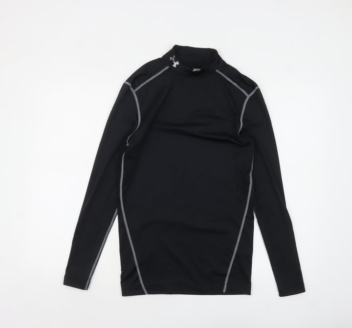Under Armour Men's Black ColdGear Compression Long Sleeve Top Size M
