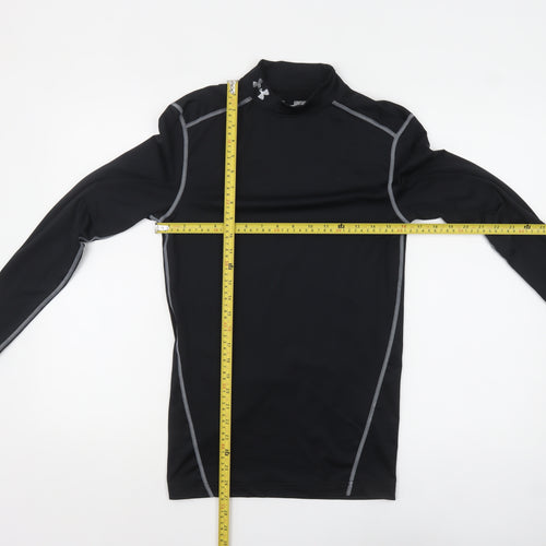 Under Armour Men's Black ColdGear Compression Long Sleeve Top Size M