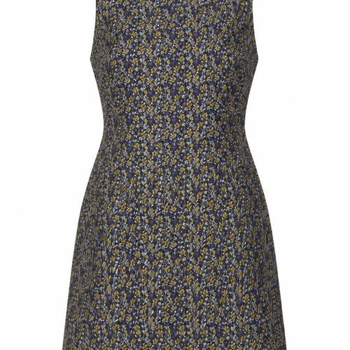 Warehouse Women’s Multicoloured Floral Jacquard Shift Dress Size 12