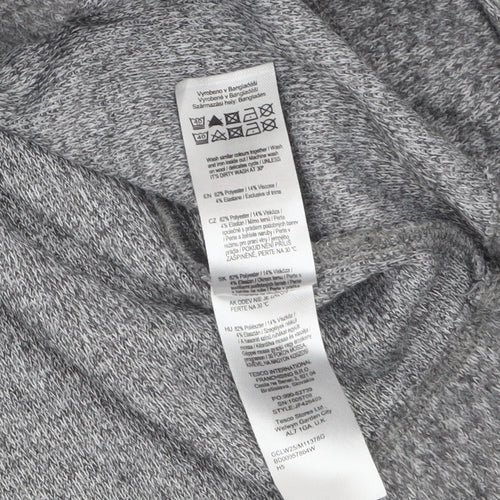 F&F Women's Grey Crew Neck Pullover Jumper Size M