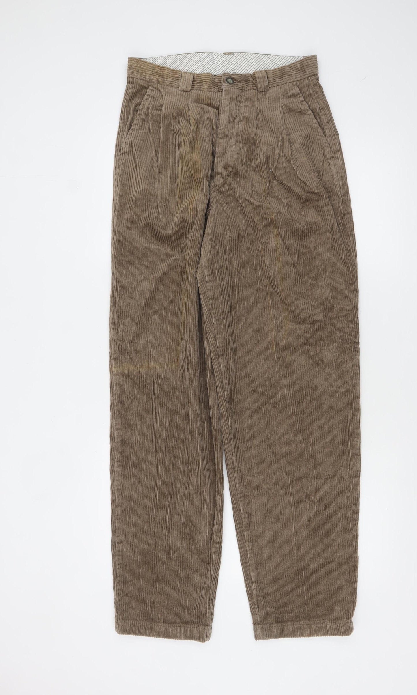 Levi's Men's Beige Corduroy Trousers 30W 32L Classic Fit