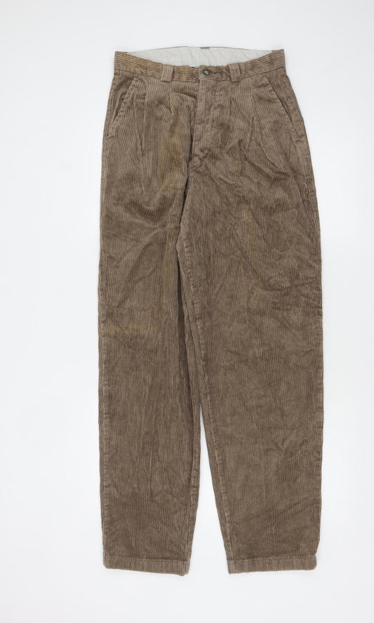 Levi's Men's Beige Corduroy Trousers 30W 32L Classic Fit