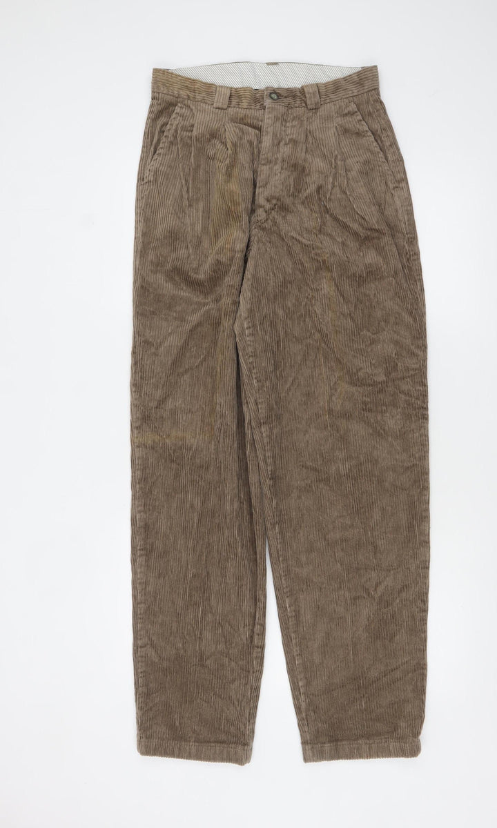 Levi's Men's Beige Corduroy Trousers 30W 32L Classic Fit