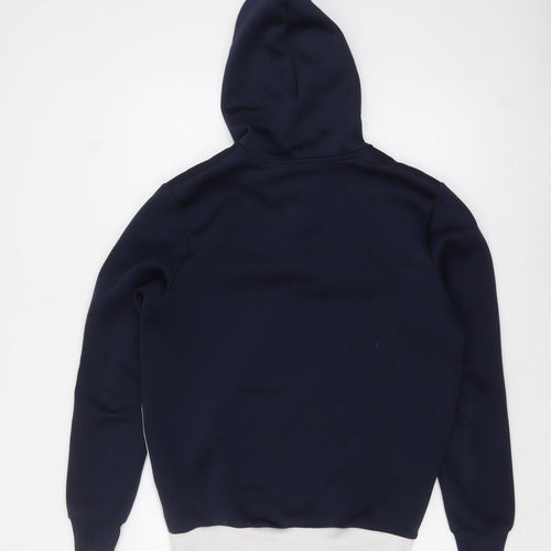 McKenzie Men's Blue 1/4 Zip Hoodie Size M Regular Fit