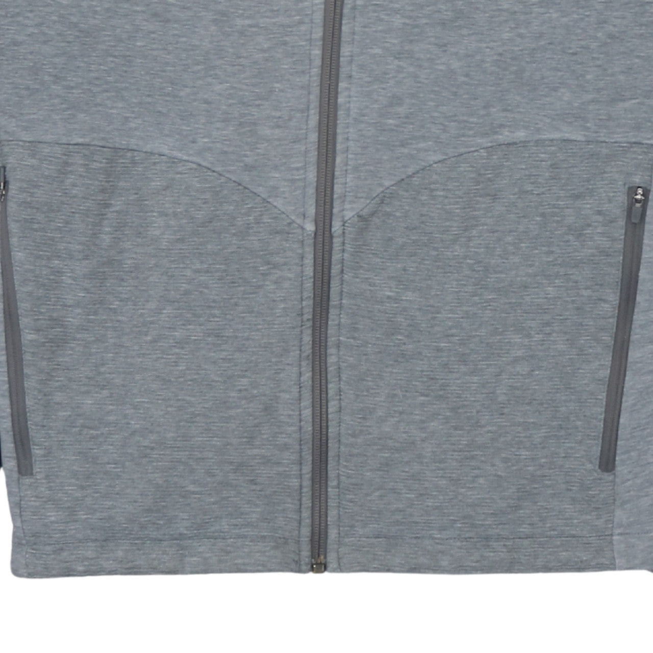 Puma Mens Grey XL Track Jacket Full Zip Athletic Training Top