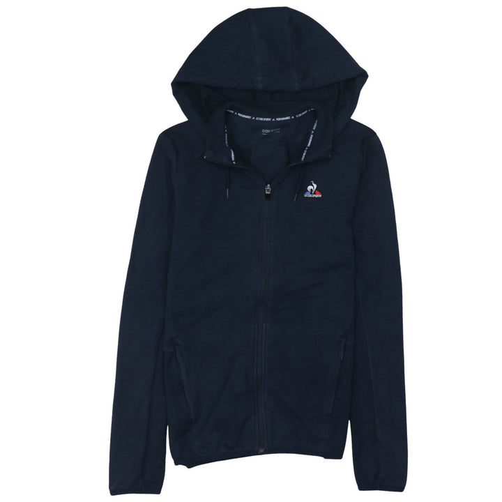 Le Coq Sportif Men's Blue Full Zip Hoodie Size S