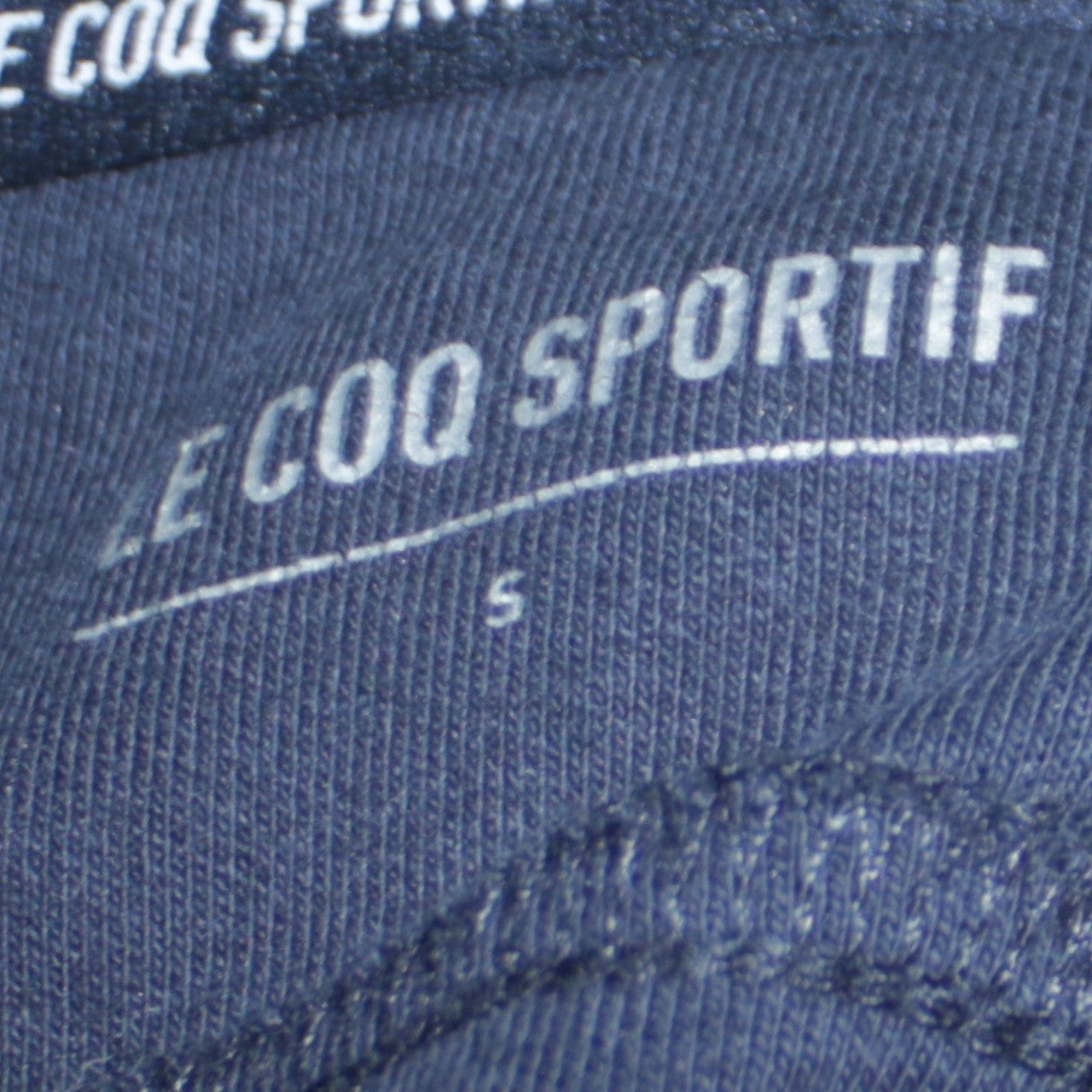 Le Coq Sportif Men's Blue Full Zip Hoodie Size S