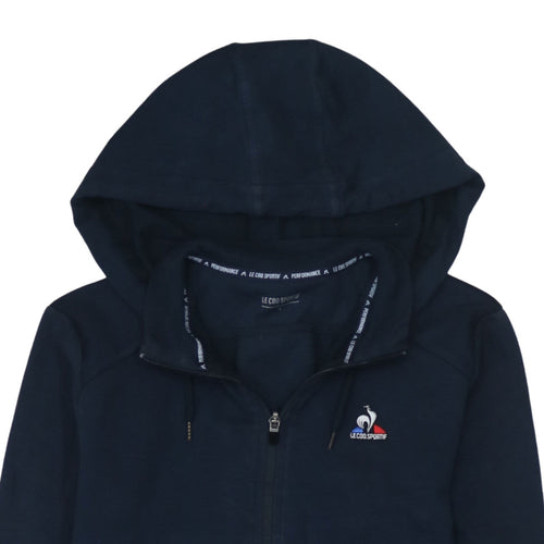 Le Coq Sportif Men's Blue Full Zip Hoodie Size S