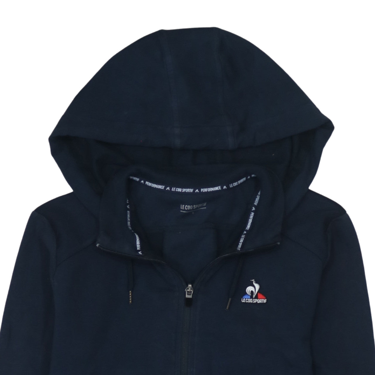 Le Coq Sportif Men's Blue Full Zip Hoodie Size S