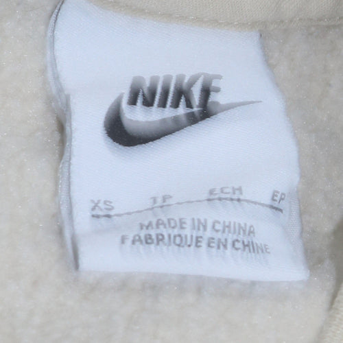 Nike Men's Beige XS Pullover Crew Neck Sweatshirt