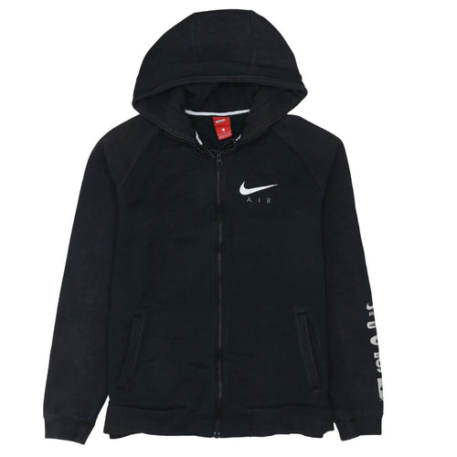 Nike Men's Black Air Full Zip Hoodie L Sportswear